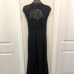 Lulus black formal gown